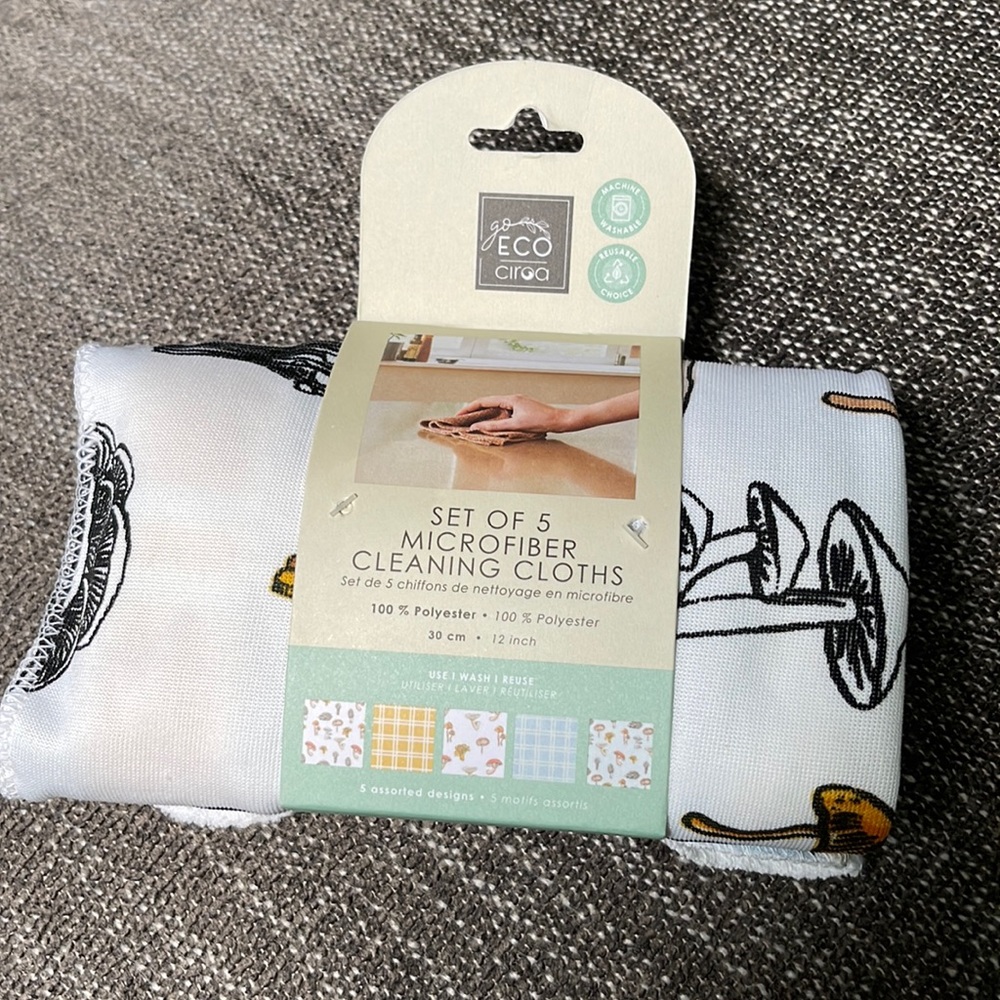 Ciroa 🍄 Microfiber Cleaning Cloths